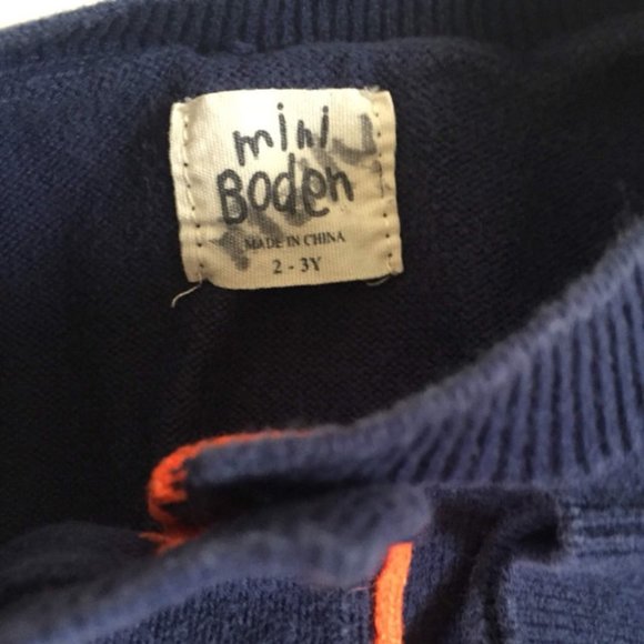 Mini Boden Navy Cardigan, - Picture 2 of 2